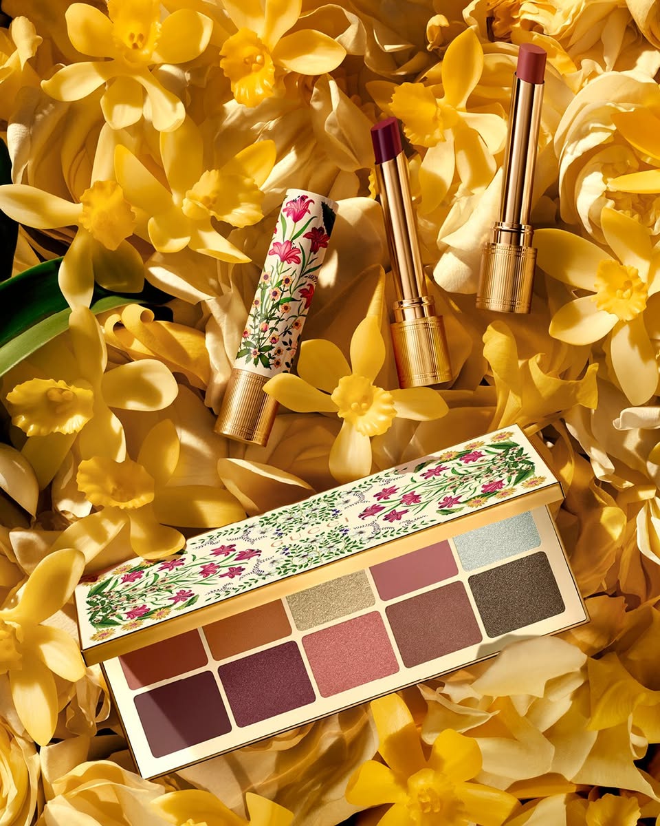 Gucci Flora makeup collection products