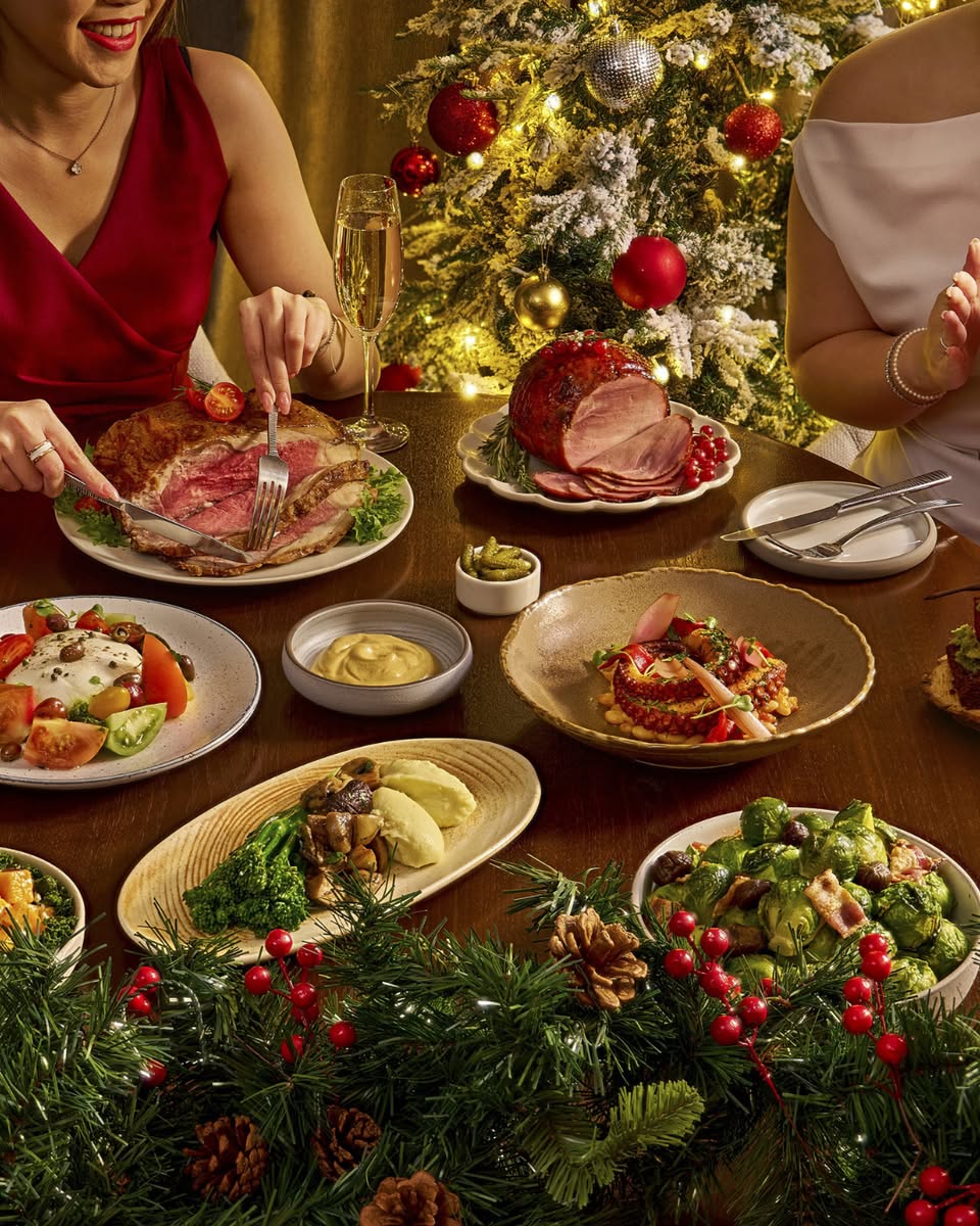 Gourmet Christmas spread by Fairmont Singapore
