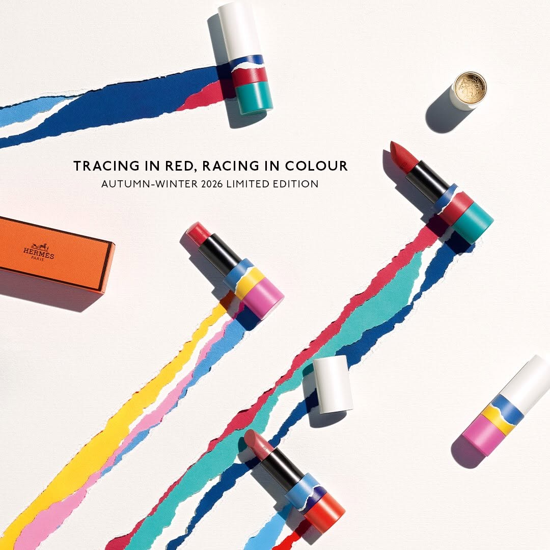 Hermès limited edition lipsticks at Raffles City