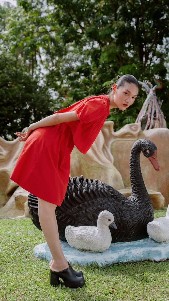 Sabrina Goh LUMEN collection editorial shot