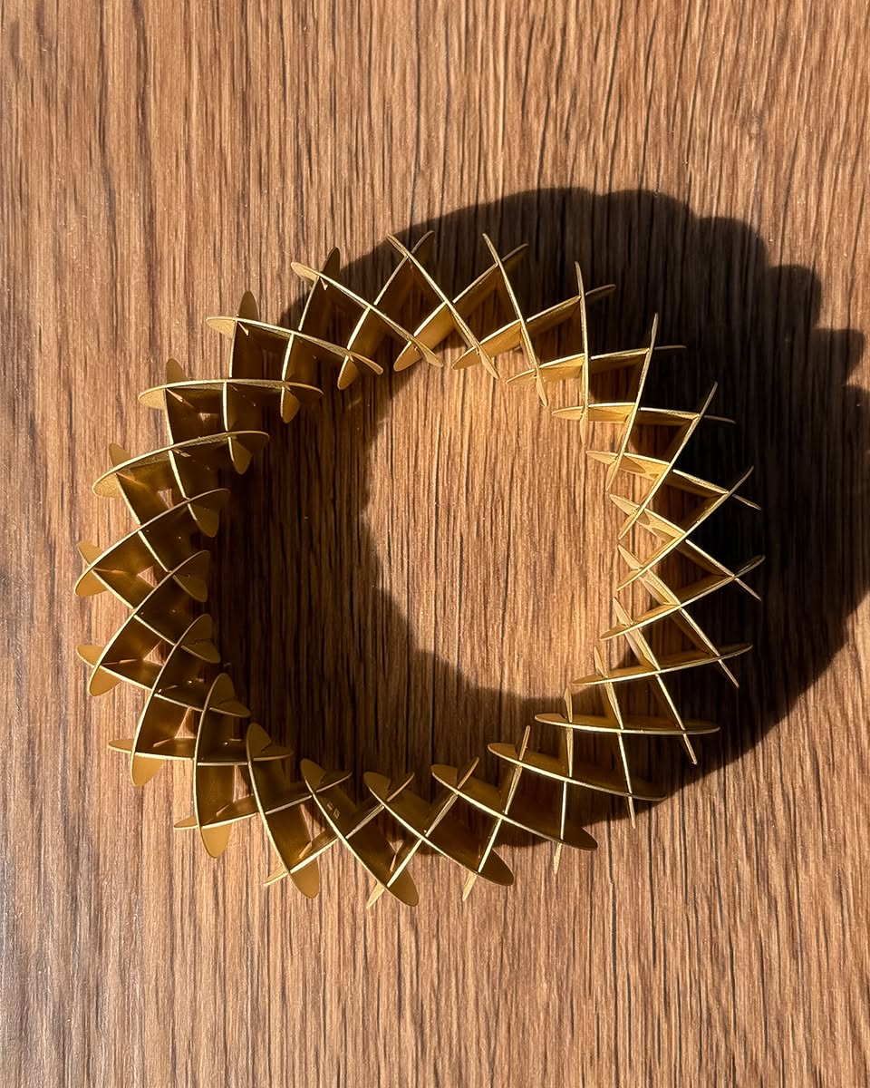 A radiant pendant from the Niessing Phoenix Collection