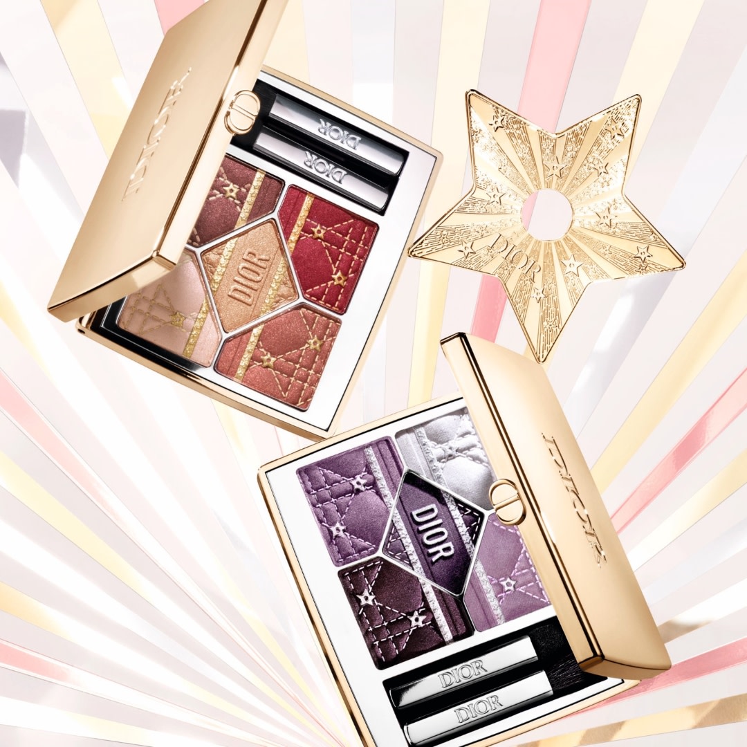 Elegant display of Dior's iconic items suitable for holiday gifting.