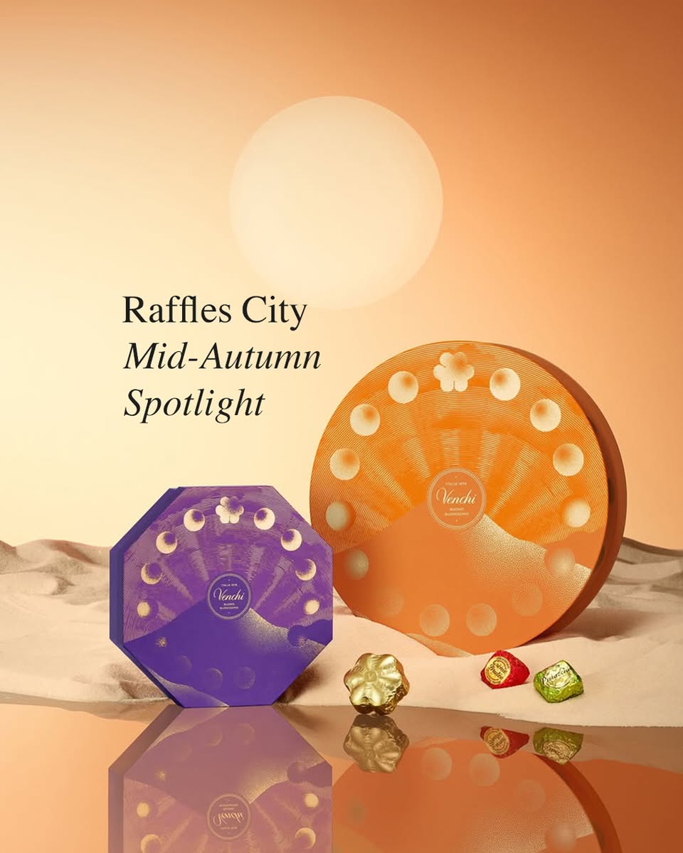 Unique chocolate mooncakes by Awfully Chocolate
