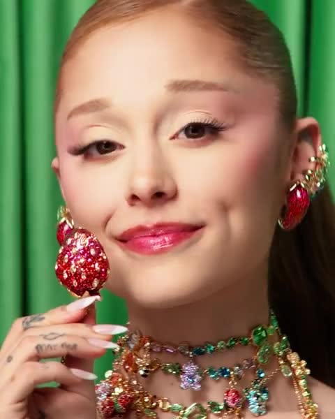 Swarovski jewelry pieces from Ariana Grande's picks
