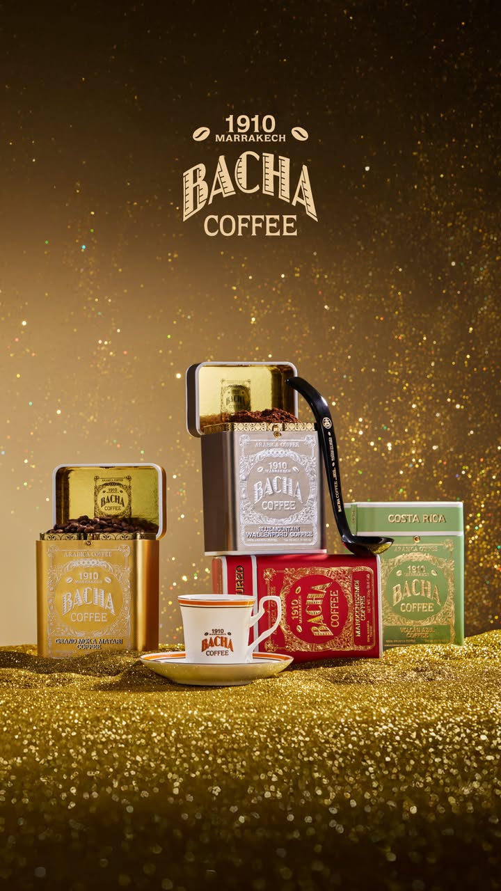 Exquisite Bacha Coffee packaging for the festive season