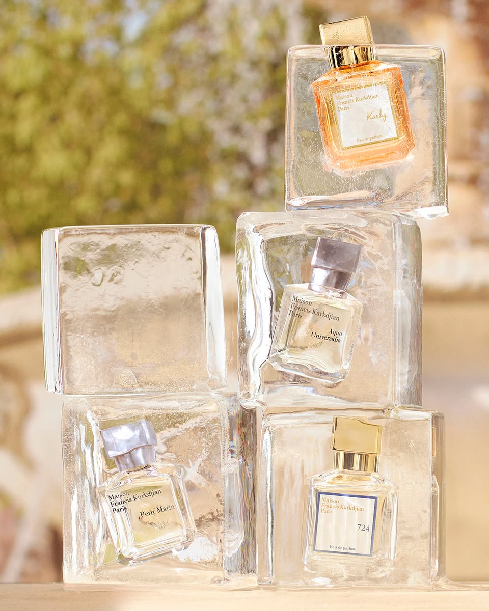 Maison Francis Kurkdjian Katy, Agua Universalis, Petit Majeur and 734 fragrances