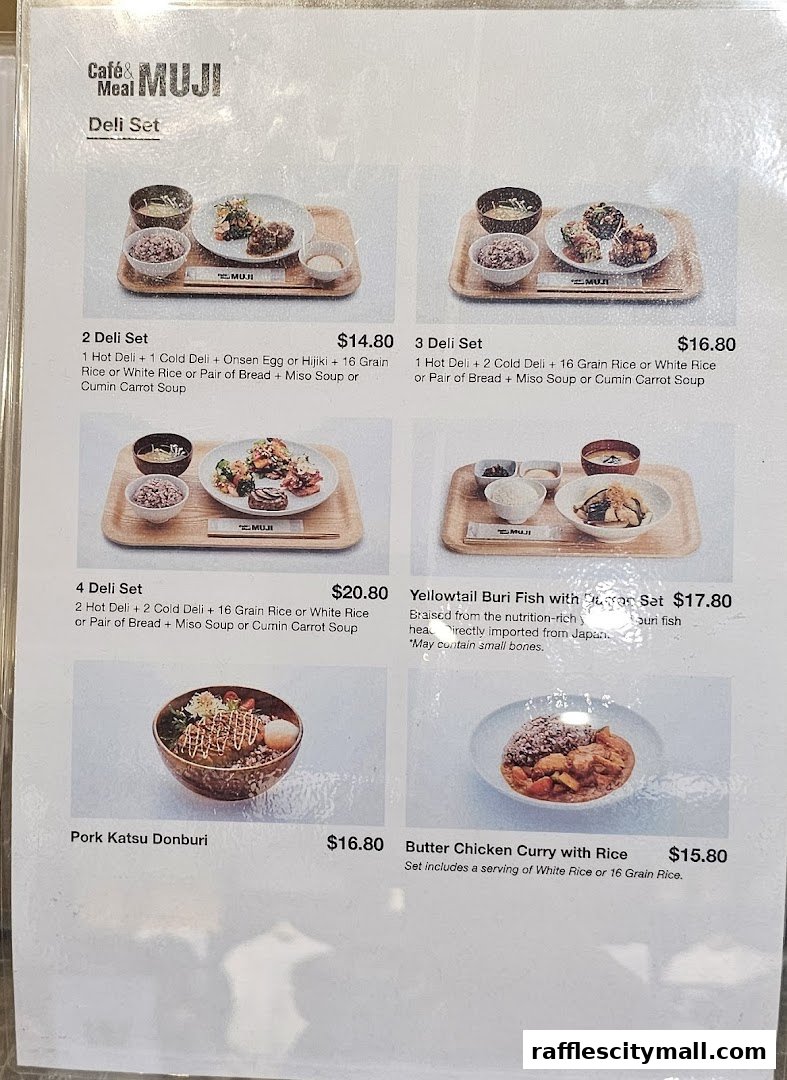 CaféMeal MUJI Raffles City