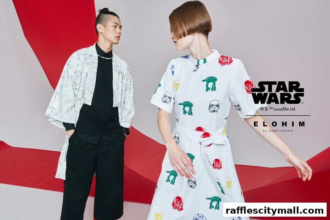 Models showcasing Star Wars themed apparel by SABRINAGOH.