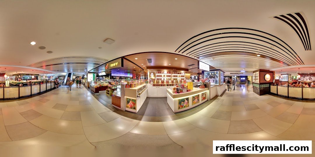 Interior view of The Cookie Museum shop, showcasing displays of cookies and other confectionery items.