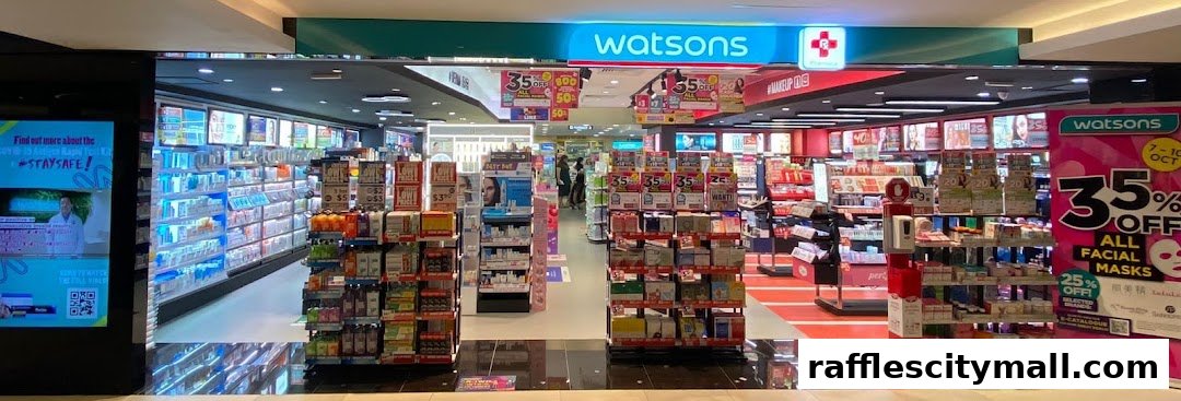 Watsons Singapore Pharmacy  GNC - Raffles City Click  Collect