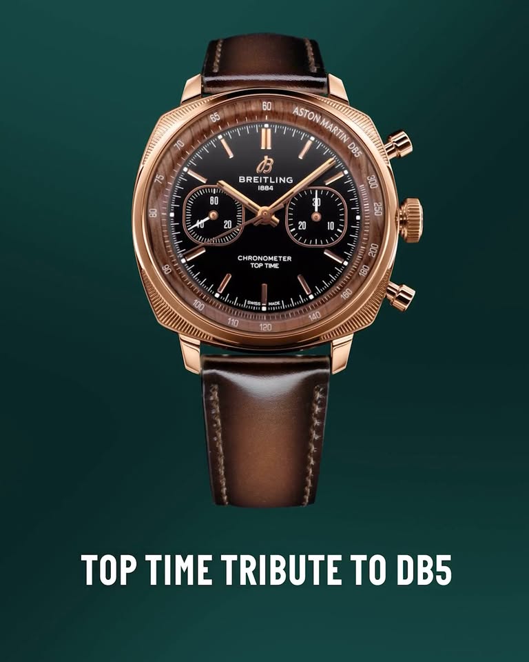 Breitling Top Time Tribute to DB5 collection