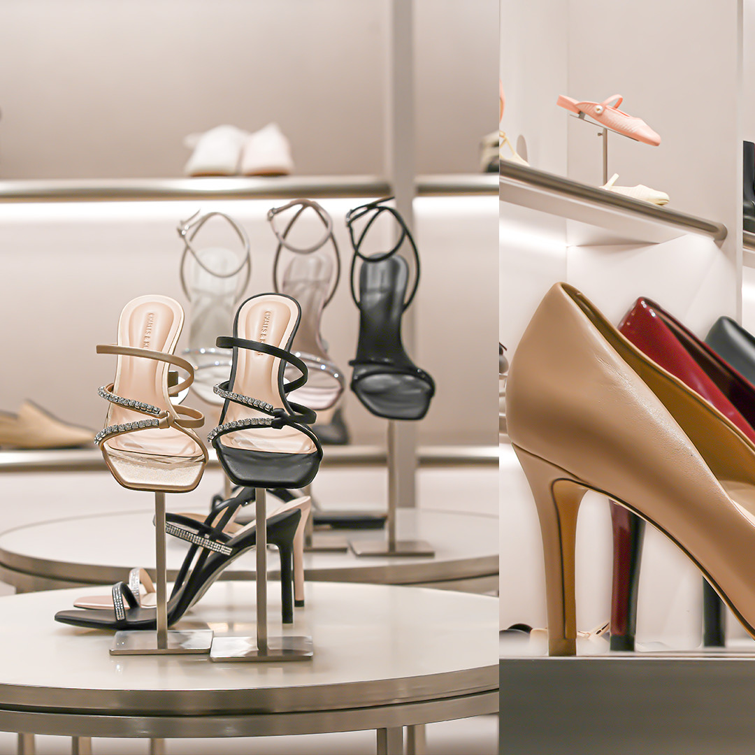 Curated collection at CHARLES & KEITH Raffles City