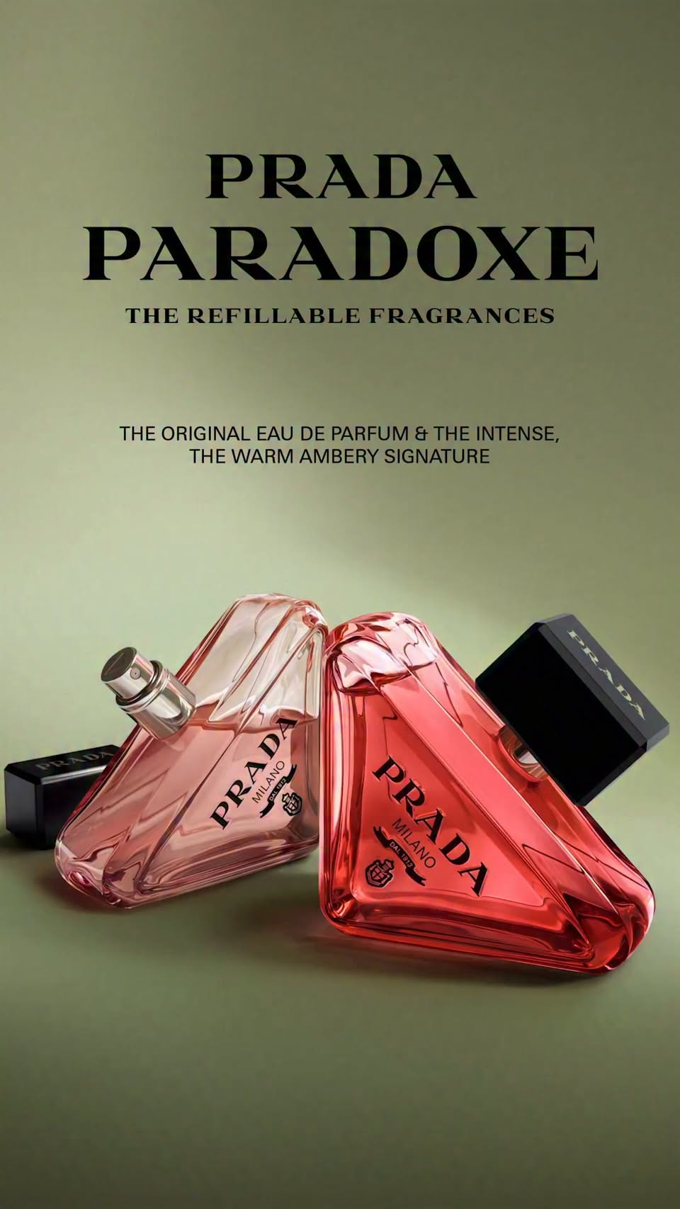 Zendaya as Prada Paradoxe global ambassador