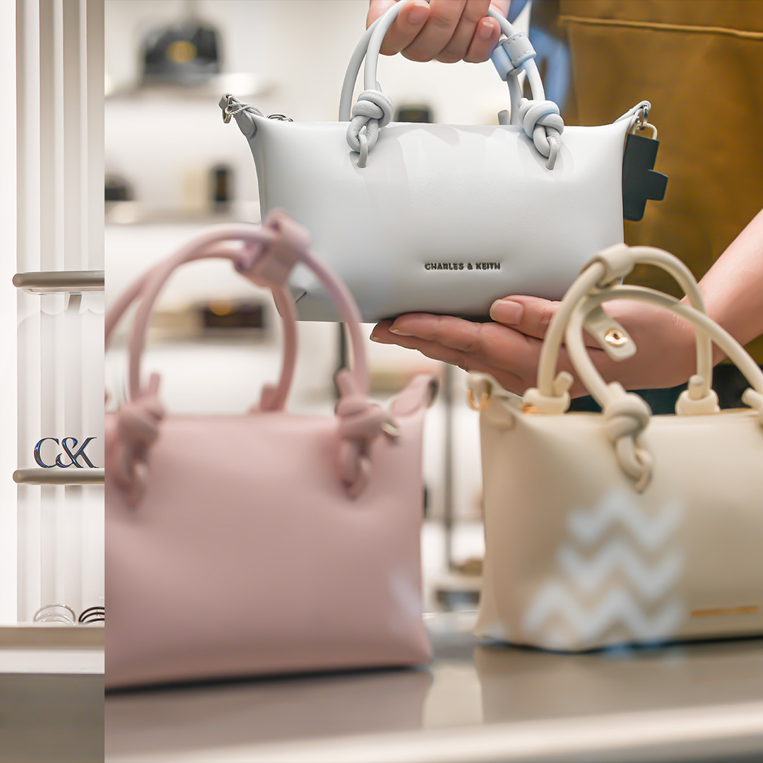 Sophisticated footwear and handbags from CHARLES & KEITH