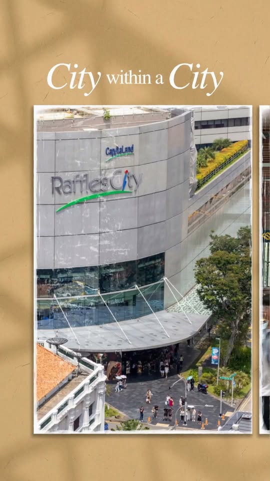 Raffles City historical archive image