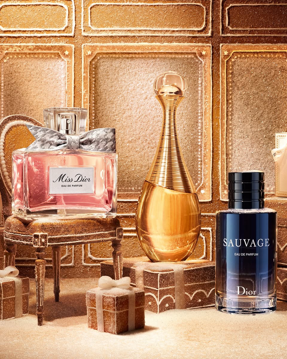 Dior Miss Dior and Sauvage perfumes